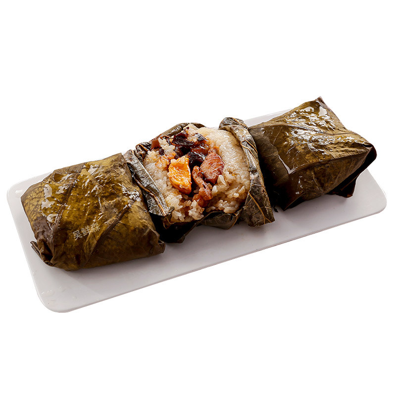 瑶柱糯米鸡蛋黄瑶柱海鲜糯米鸡广式早茶点心港式营养荷香糯米鸡