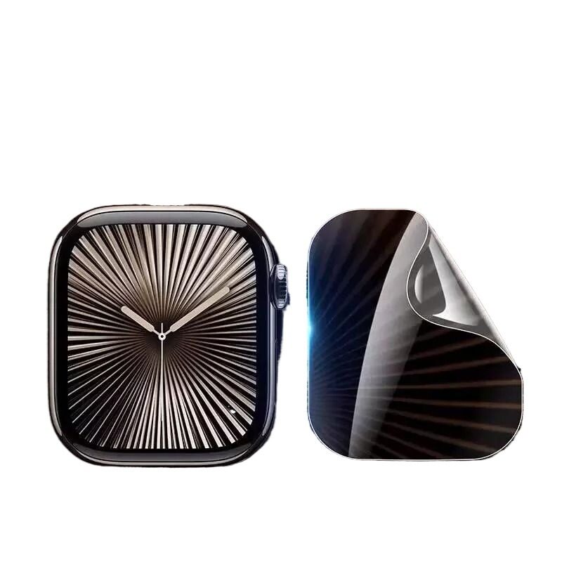 适用新款iwatchS11保护膜 S10苹果手表applewatch保护S9膜S8水凝膜S7软膜S6非钢化膜iwatch4/5覆盖SE全包贴膜