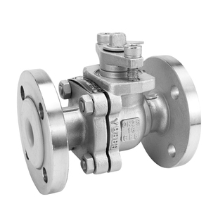 Q41F46-16P304不锈钢衬四氟球阀316RL手动法兰耐酸碱防强腐蚀DN50