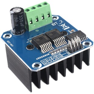 大功率智能车电机驱动模块 BTS7960 43A限流控制 半导体制冷驱动