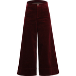 春秋新款条绒阔腿裤高腰大码灯芯绒肥腿裤百搭时尚百搭直筒女长裤