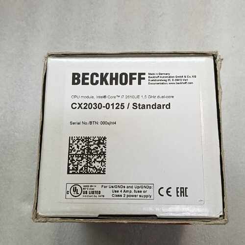 询价-BECKHOFF倍福CPU模块 CX2030-0125，德国
