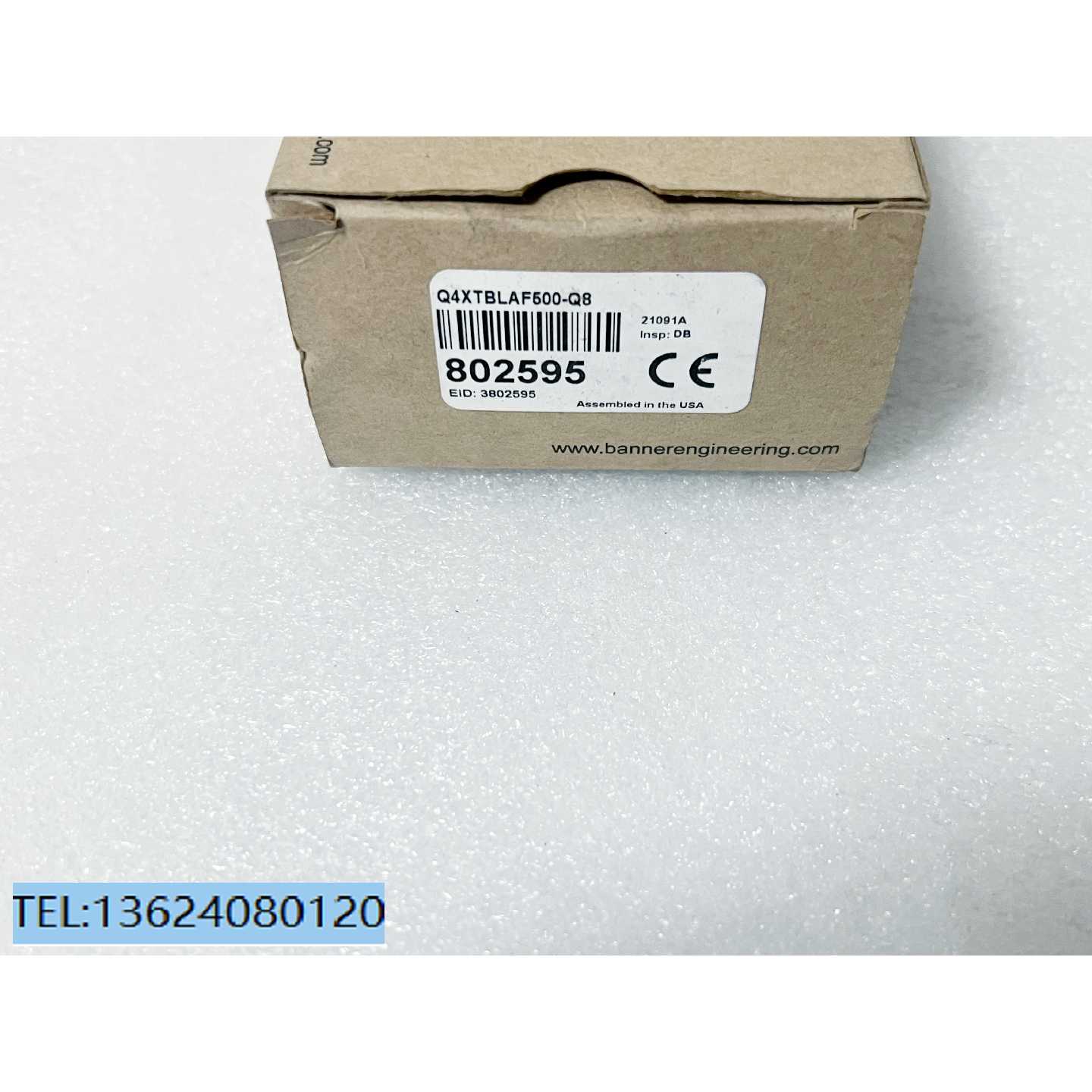 议价Q4XTBLAF500-Q8邦纳BANNER美国激光测距传感器全新原装正品现