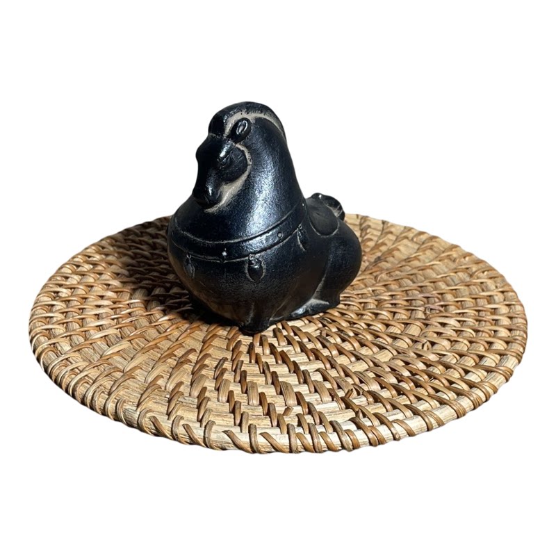 仿古中式小唐马摆件复古禅意小茶桌面摆件