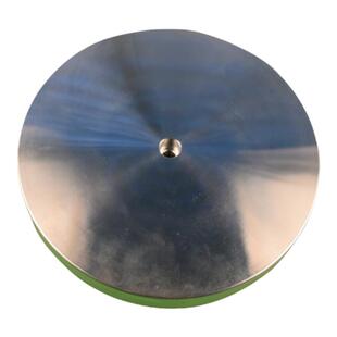 金相磨抛机铝盘胶木研磨盘抛光垫板预磨机配件纯铝扣圈直径200mm