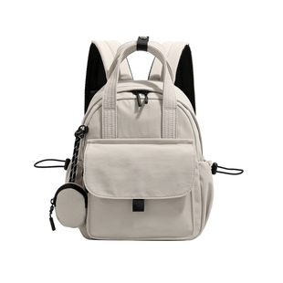 轻便乖巧小双肩包包小众设计款小手提双肩背包百搭防水时尚潮书包