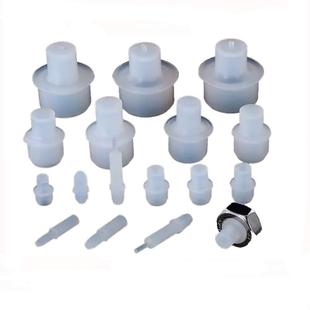 螺帽内孔保护耐高温橡胶堵孔喷砂氧化防护密封螺母塞硅胶螺纹塞子