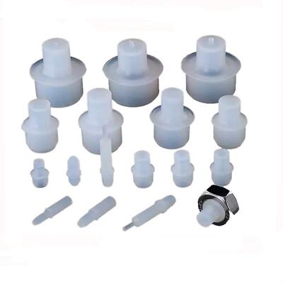 螺帽内孔保护耐高温橡胶堵孔喷砂氧化防护密封螺母塞硅胶螺纹塞子