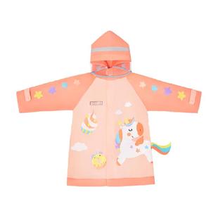 KK树儿童雨衣宝宝男童女孩小学生小童雨披幼儿园雨具分体斗篷式