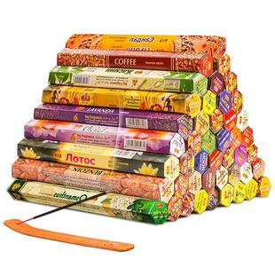 进口正品raj印度香薰檀香沉香线香室内家用香熏香藏香清新卫生香