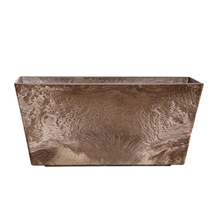 虹越Artstone仿石花纹树脂花盆艾拉系列花园阳台进口种植花盆室内