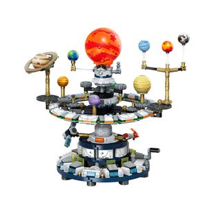 2026年新款太阳系积木男孩拼装玩具八大行星8拼图6到12岁新年礼物