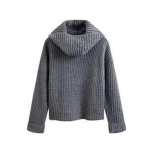 COLN这个冬日温暖的不仅仅是拥抱还有买1到手2的自带围脖羊毛毛衣