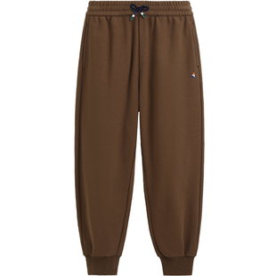 Navigare意大利小帆船儿童卫裤男大童裤子2025秋冬款儿童针织裤子