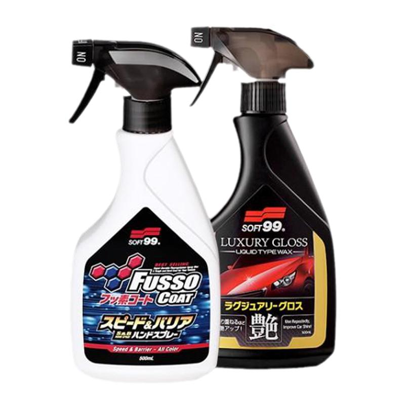 SOFT99 氟素镀膜剂 车漆镀晶专用纳米镀膜驱水喷雾手喷蜡上光保护