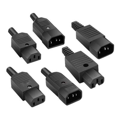 品字插座三芯电源线插头