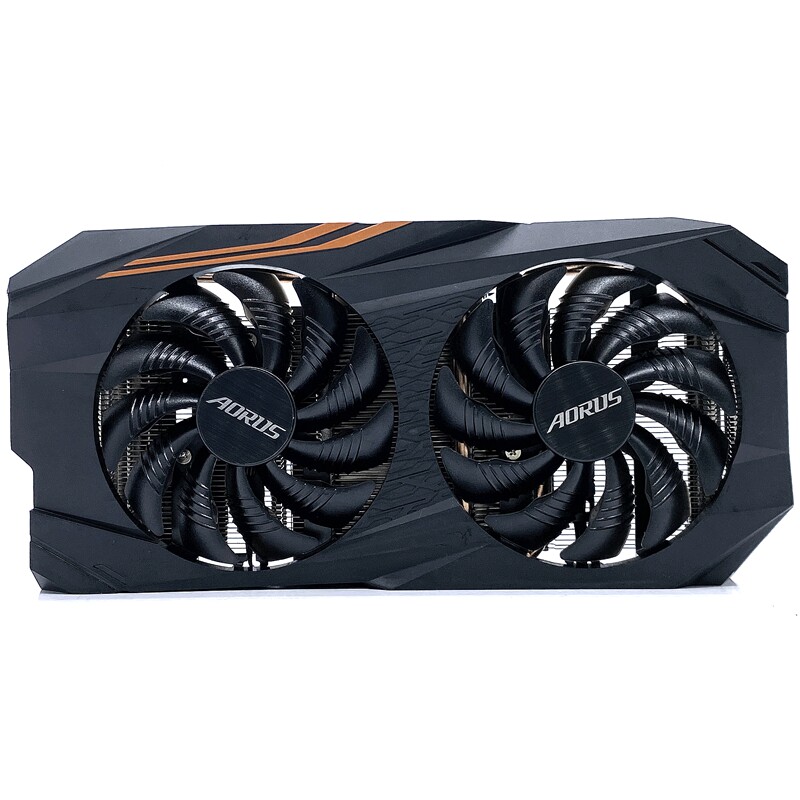 AORUS技嘉580散热器铜管孔距5.3cm台式电脑散热片独立588显卡风扇