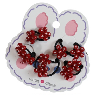 儿童甜美百搭女孩扎辫子橡皮筋头绳宝宝高弹力不伤发发圈发饰