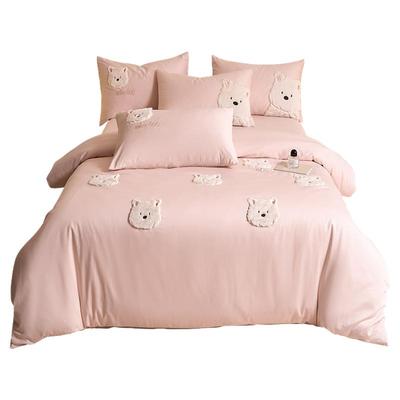 思百舍卡通风100S长绒棉磨毛套件