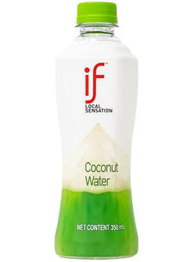 泰国if椰子水350ml纯椰汁100%