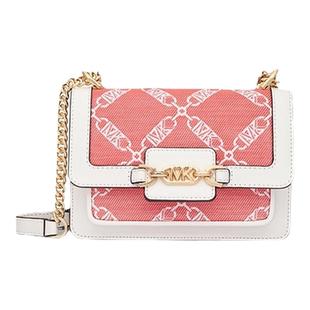 【两件折上折】MICHAEL KORS MK Heather 女士迷你提花斜挎包