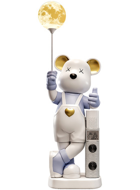 小爱音箱暴力熊大型落地摆件