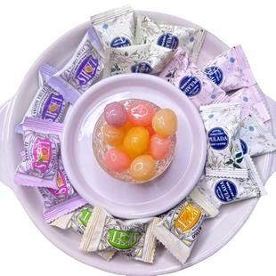 英国PULADA朴拉达果汁硬糖全系混合水果糖前台招待糖婚糖喜糖零食