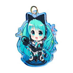 亚克力钥匙扣定制动漫卡通明星挂件diy个性照片定做立牌摆件挂链