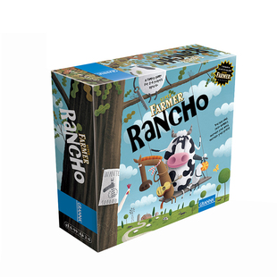 granna超级牧场桌游儿童益智玩具10岁亲子游戏小学生等量代换财商