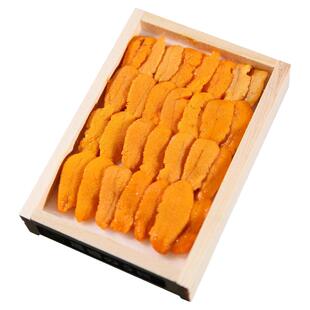 木盒海胆 冰鲜海胆肉大连空运日料刺身现剥即食80g黄胆马粪胆紫胆