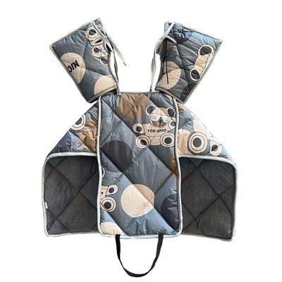 加绒加厚电动车分体式