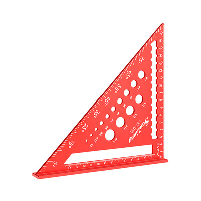 正品三量高精度三角形角度尺