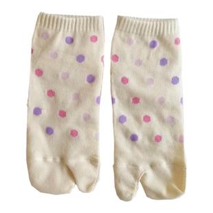 25包邮二趾袜男女棉短筒日单和服袜子两指分趾木屐猪蹄袜杂款