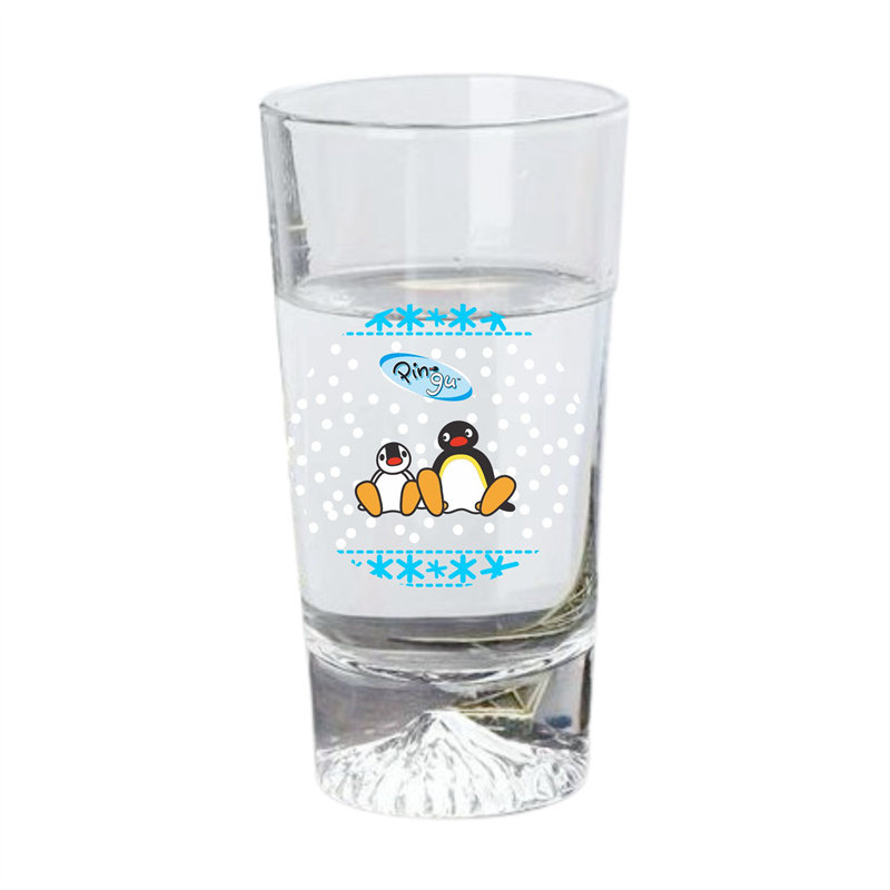 企鹅家族潮牌水杯fujiglassmug