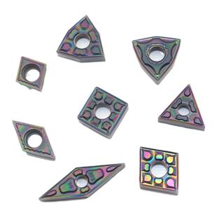 淬火钢/高硬钢七彩刀片WNMG/VNMG/CNMG/TNMG/TCGT/CCMT数控车刀片
