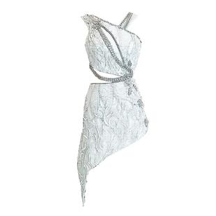 韩aespa女团新款演出服金玟庭柳智敏同款舞蹈套装重工爵士打歌服