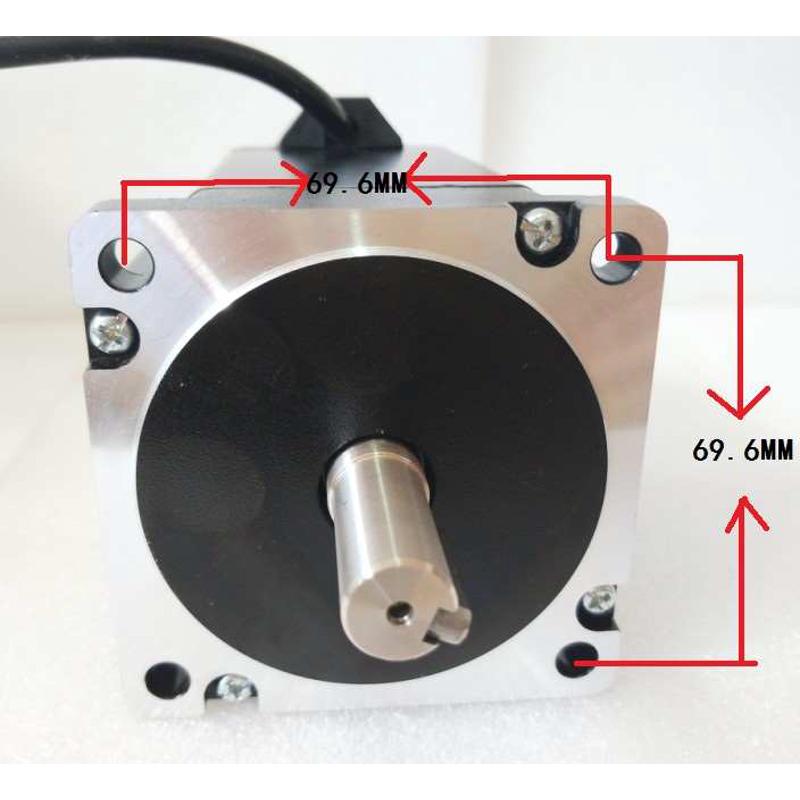 86步进电机套装8.7N.M 12NM步进电机86BYG250D/H+驱动器DM860H