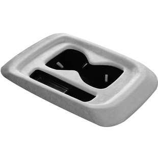 适用于大众id4crozz改装内饰装饰贴中控面板扶手箱套翻毛皮专用件