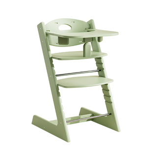 beeshum成长椅宝宝餐椅婴儿家用学坐吃饭儿童餐桌座椅实木可调节