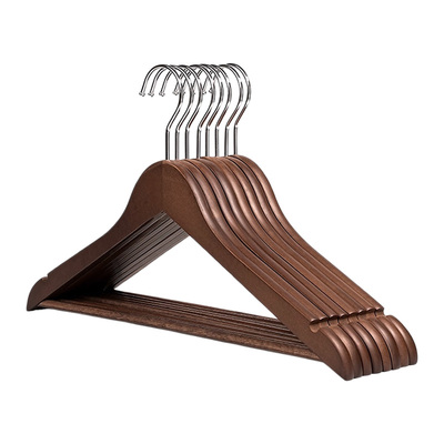实木衣架防滑家用酒店衣服撑子