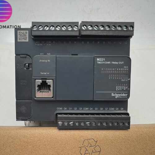Schneider Modicon M221 PLC 24 I/O 100-240VAC TM221C24R Contr
