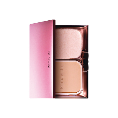 控油轻盈便携少女风粉饼盒