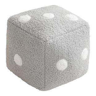 趣味骰子抱枕坐垫沙发客厅靠枕床头靠垫宿舍午睡枕头床上飘窗靠背