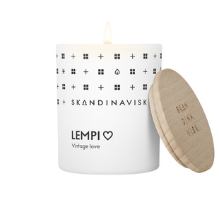 丹麦SKANDINAVISK无烟香薰蜡烛北欧森林小众精油助眠家用圣诞香氛