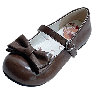 现货小芙结浅口平跟原创lo鞋百搭圆头甜美可爱百搭学生洛丽塔鞋