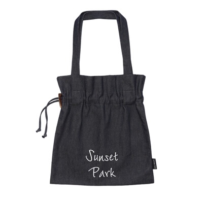 原创抽绳复古牛角扣百搭条纹