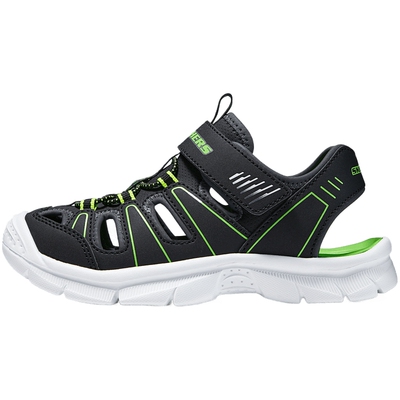 SKECHERS斯凯奇儿童ATHLEISURE运动休闲凉鞋406520L-BKLM