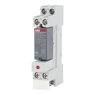 ABB中间继电器CR-P024DC2/1小型DC24直流12V交流CR-P230AC1/2底座
