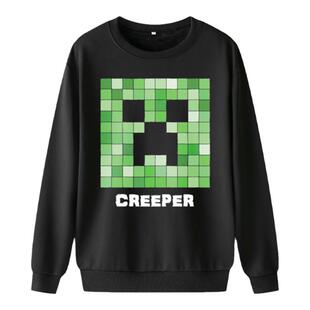 我的世界苦力怕圆领卫衣青少年痛衫小众美式外套dream卡通图衣服