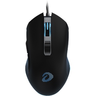 达尔优牧马人EM905pro游戏鼠标电脑电竞游戏网吧发光女生小鼠标宏